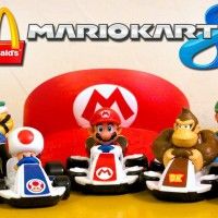 Opération #Figurines #MarioKart 8 au Mc Donald's #Nintendo #Goodie #JeuVidéo