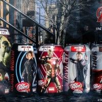 Soif d'être un super-héros avec ces cannettes Dr Pepper aux couleurs des #AvengersLEreDultron #Cinéma