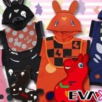 Vêtement pour bébé cross over evangelion et rody. Heureusement, les bébés ne peuvent pas coller un procès à leur parent!