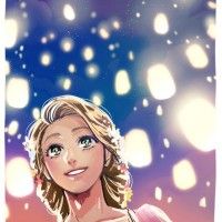 #Dessin #Raiponce par Okada #Rapunzel #Tangled