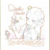 Dessin sur #shikishi #DeathParade http://www.tvhland.com/boutique/shikishi-board.html