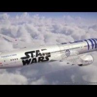 Un Boeing 787-9  en #R2d2 chez la compagnie Ana  #StarWars