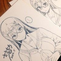 #DessinSurShikishi par sasamomi http://www.tvhland.com/boutique/shikishi-board.html