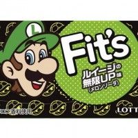 Chewing Gum Luigi Bros Nintendo au Japon
