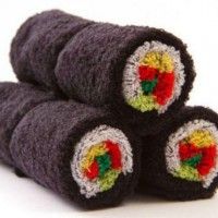 Serviette de bain roulé en #Maki