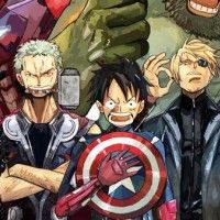 Les personnages de #OnePiece en #Avengers