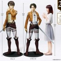 Levi (Rivaille) mesure 10 cm de moins que Eren Jaeger #LAttaqueDesTitans #ShingekiNoKyojin