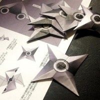 Origami shuriken ninja