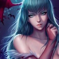 #Dessin Morrigan Succube #Capcom par naranavy