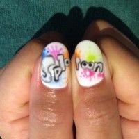 Nail #Art splatoon