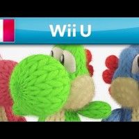 Trop adorables ces peluches Amiibo #Yoshi en laine Yoshi's Woolly World