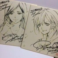 Dessins sur shikishi par coffix http://www.tvhland.com/boutique/shikishi-board.html #DessinSurShikishi