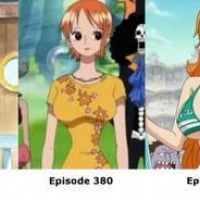 Evolution de la poitrine de Nami One Piece