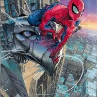 #Dessin Spider-Man par #YusukeMurata le #Mangaka de #OnePunchMan #Spiderman #Comic