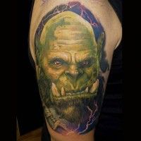 #Tatouage orc #Warcraft #Wow