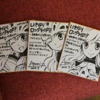 #Dessins sur de petits #Shikishis par Azamiy http://www.tvhland.com/boutique/shikishi-board.html