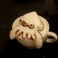 Café Latte #Art 3D #Splatoon par george_10g