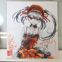 #Dessin sur #Shikishi par imozuka http://www.tvhland.com/boutique/#Shikishi-board.html