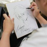 #Dessin sur #shikishi par Nobuyoshi Nishimura http://www.tvhland.com/boutique/shikishi-board.html