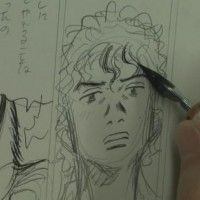 #Dessin encré à la plume par le #Mangaka Naoki Urusawa  http://www.tvhland.com/boutique/plume-encre-manga-ink-comic.html