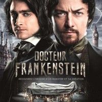 Affiche de #DocteurFrankenstein avec Daniel Radcliffe et James McAvoy #DRFrankenstein