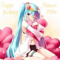 #Dessin Anniversaire #MikuHatsune #Vocaloid
