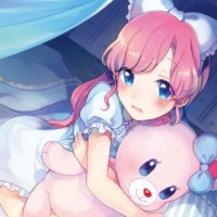 L'heure d'aller dodo #Dessin fille nounours ourson #Peluche par fujino114