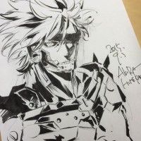 #Dessin Raiden #MetalGear par la mangaka Akira Himekawa #JeuVidéo