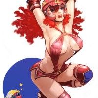 #Dessin fille #Pin-up
