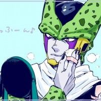 Cell se pouponne pour regeneration cellulaire #DragonBallZ DBZ