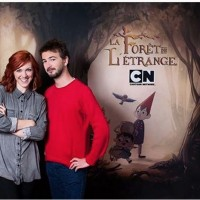 @anaisdelvaoff et @renan_luce_off prêteront leurs voix dans une série animée LA FORET DE L'ETRANGE sur Cartoon Network @CN_France