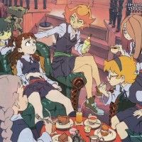 Poster Little Witch Academia dessiné par Takafumi Hori