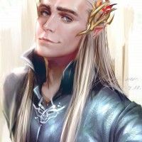 #Dessin #Fanart Thranduil le roi des elfes Le #Hobbit Le Seigneur Des Anneaux par Greenteea #Tolkien