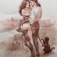 #Dessin illustration romantique Le Scorpion Marini #Bd