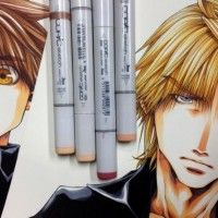 #Dessin Saiyuki par #KazuyaMinekura aux #feutres #Copic http://www.tvhland.com/boutique/feutre-professionel-copic-sketch.html #Mangaka