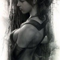 #Dessin Quiet de #MetalGear Solid V #MGS5 par #Artgerm #Artiste #JeuVidéo #Konami #HideoKojima