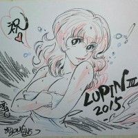 #Dessin Fujiko Mine Lupin par bang_ipp