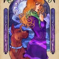 #Dessin scooby-doo Daphnée par dreamerwhit Mucha