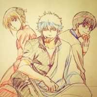 #Dessin #Gintama http://www.tvhland.com/boutique/crayon-de-couleur.html