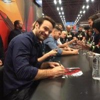 Dédicace #Dardevil #CharlieCox au #ComicCon de New York Netflix Marvel #Popculture #Salon