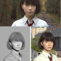 rendu ultra réaliste fait par TERUYUKI et YUKA ISHIKAWA. Auriez-vous su que c'était de l'image de synthèse ?