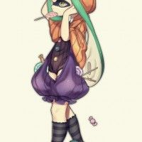 #Dessin #Splatoon #Halloween par pucchi_dayo