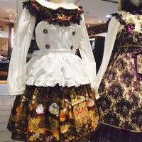 Robe gothic lolita #Halloween déguisement costume #Cosplay #Mode