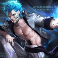 #Dessin #Fanart grimmjow #Bleach par #Sakimichan