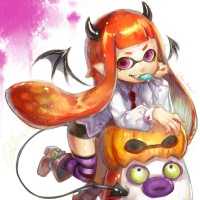 #Dessin #Splatoon #Halloween par ao_beni