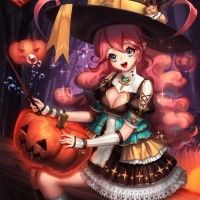 #Dessin #Halloween citrouille magie par aoring0315
