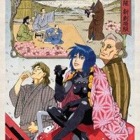 #GhostInTheShell Ukiyo-E