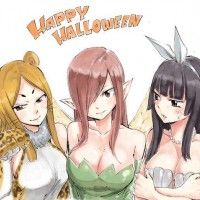 Dessin #Halloween par #HiroMashima #Mangaka #FairyTail