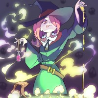 #Dessin Little Witch Academia #Halloween Sucy #Fanart par rtil