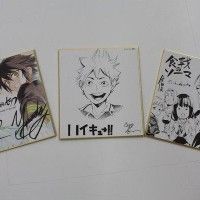 #DessinSurShikishi #SeraphOfTheEnd Haikyuu #FoodWars Jump Festa http://www.tvhland.com/boutique/shikishi-board.html